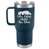 Let's Sleep Under the Stars Travel Tumbler